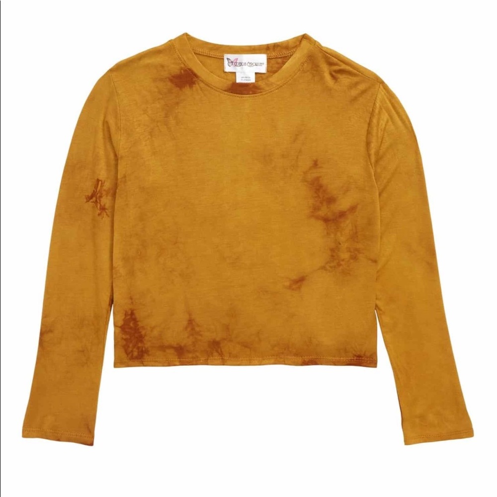 NWT Cotton Emporium Twist Back Long Sleeve Tee